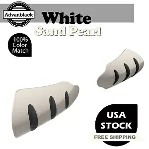ホワイトサンドパールハンドガード ハーレーツーリング&ソフテイルに適合 by Advanblack White Sand Pearl Hand Guard Fits for Harley Touring & Softails by Advanblack 【並行輸入品】