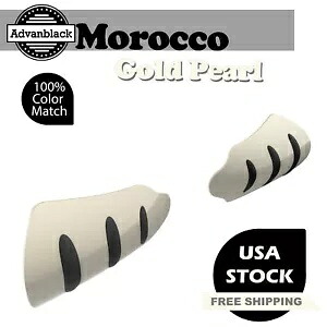 モロッコ ゴールド パール ハンドガード ハーレー ツーリング & ソフテイル Advanblack に適合 Morocco Gold Pearl Hand Guard Fits for Harley Touring & Softails Advanblack 【並行輸入品】