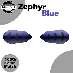 ゼファー ブルー ハンドガード ハーレー ツーリング & ソフテイル Advanblack に適合 Zephyr Blue Hand Guard Fits for Harley Touring & Softails Advanblack 【並行輸入品】