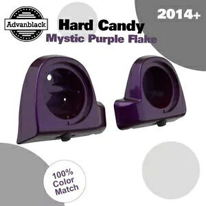 ハードキャンディー ミスティックパープル 6.5インチ スピーカーポッド 下部通気口フェアリング 14+ ハーレー用 HARD CANDY MYSTIC PURPLE 6.5\