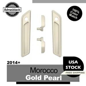 14+ ハーレー モロッコ ゴールド パール サドルバッグ リッド レバー & ラッチ カバー セット キット用 For 14+ Harley Morocco Gold Pearl Saddlebag Lid Lever & Latch Cover Set Kit 【並行輸入品】