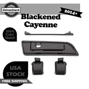 アドバン ブラック カイエン ヒンジ ラッチはハーレー レイザー チョップド キング ツアー パックに適合します Advan Blackened Cayenne Hinges Latch Fits Harley Razor Chopped King Tour Pack 【並行輸入品】