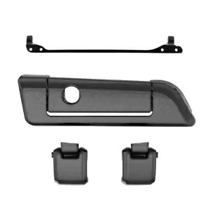 Advanblack ブラック スターダスト フェード ヒンジ ラッチ ハーレー レイザー チョップ キング ツアー パック用 Advanblack BLACK STARDUST FADE Hinges Latch For Harley Razor Chop King Tour Pack 【並行輸入品】