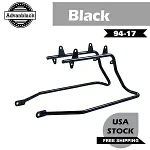 ブラック ハード サドルバッグ変換ブラケットは 94-17 ソフテイル ヘリテージ デラックスに適合します。 Black Hard Saddlebags Conversion Brackets Fits for 94-17 Softail Heritage Deluxe 【並行輸入品】｜カスタムパーツ WORLD倉庫