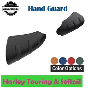 カラーマッチしたハンドガードはハーレーダビッドソン ツーリングおよびソフテイルに適合 by Advanblack Color Matched Hand Guard Fits Harley Davidson Touring & Softails by Advanblack 【並行輸入品】｜カスタムパーツ WORLD倉庫