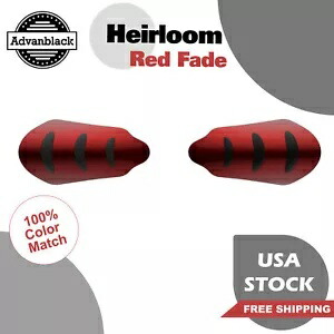 エアルーム レッド フェード ハンドガード ハーレー ツーリング & ソフテイル Advanblack に適合 Heirloom Red Fade Hand Guard Fits for Harley Touring & Softails Advanblack 【並行輸入品】