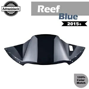 リーフブルー エアダクトフェアリング 2015 年以降のハーレー ロード グライド FLTRX FLTRKSE に適合 Reef Blue Air Duct Fairing Fits 2015+ Harley Road Glide FLTRX FLTRKSE 【並行輸入品】｜カスタムパーツ WORLD倉庫