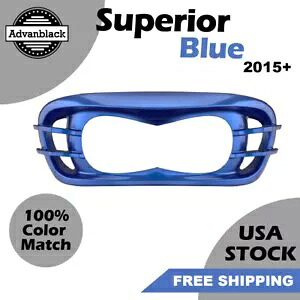 優れたブルーのヘッドライトベゼルは、ハーレーロードグライド FLTRX FLTRU 15+ に適合します。 Superior Blue Headlight Bezel Fits for Harley Road Glide FLTRX FLTRU 15+ 【並行輸入品】｜カスタムパーツ WORLD倉庫