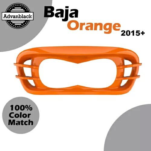 Advanblack ヘッドライトベゼル ハーレーロードグライド FLTRX 2015+ BAJA オレンジ用 Advanblack Headlight Bezel For Harley Road Glide FLTRX 2015+ BAJA ORANGE 【並行輸入品】｜カスタムパーツ WORLD倉庫 67,155円