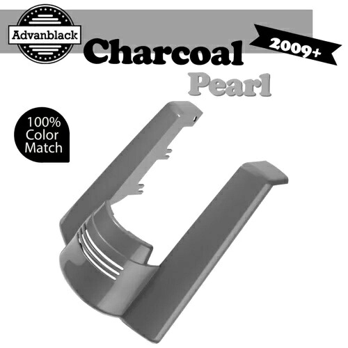 カットアウトなし ストレッチ リアフェンダー エクステンション チャコールパール ハーレーツーリング 09+用 No Cutout Stretched Rear Fender Extension CHARCOAL PEARL For Harley Touring 09+ 【並行輸入品】
