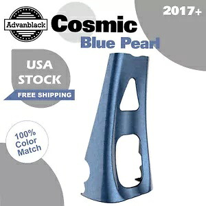 コズミックブルーパール ABS チンスポイラー M8 ハーレーダビッドソン ツーリング 2017+ に適合 Cosmic Blue Pearl ABS Chin Spoiler Fits M8 Harley Davidson Touring 2017+ 【並行輸入品】