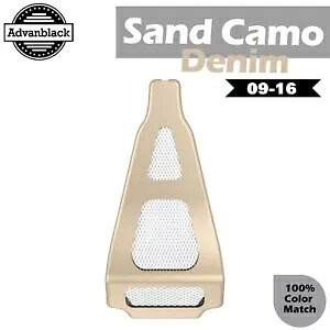 サンドカモデニム ABS チンスポイラー 2009-2016 空冷ハーレーツーリングに適合 Sand Camo Denim ABS Chin Spoiler Fits for 2009-2016 Air-Cooled Harley Touring 【並行輸入品】