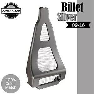 ビレット シルバー ABS チン スポイラー 09-16 空冷ハーレーダビッドソン ツーリング用 Billet Silver ABS Chin Spoiler for 09-16 Air-Cooled Harley Davidson Touring 【並行輸入品】