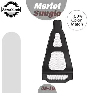 Advanblack Merlot Sunglo ABS チンスポイラー 空冷ハーレーツーリング 09-16 に適合 Advanblack Merlot Sunglo ABS Chin Spoiler Fits Air-Cooled Harley Touring 09-16 【並行輸入品】