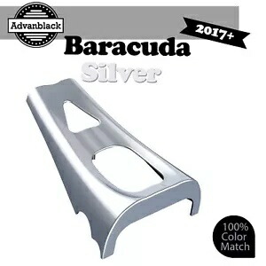 17+ M8 ハーレーダビッドソン ツーリングに適合 Advanblack ABS チン スポイラー バラクーダ シルバー Fits 17+ M8 Harley Davidson Touring Advanblack ABS Chin Spoiler BARRACUDA SILVER 【並行輸入品】