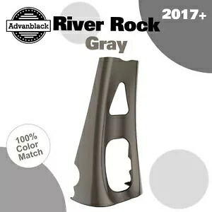 Advanblack River ロックグレー ABS チンスポイラー 2017+ M8 ハーレーツーリング用 Advanblack River Rock Gray ABS Chin Spoiler For 2017+ M8 Harley Touring 【並行輸入品】