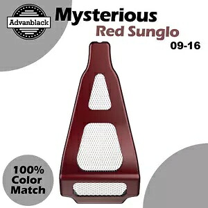 ミステリアスレッド Sunglo ABS チンスポイラー 2009-2016 空冷ハーレーツーリング用 Mysterious Red Sunglo ABS Chin Spoiler For 2009-2016 Air-Cooled Harley Touring 【並行輸入品】