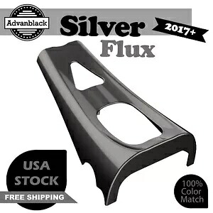 シルバーフラックス ABS チンスポイラー 2017+ M8 ハーレーダビッドソン ツーリングに適合 Silver Flux ABS Chin Spoiler Fits 2017+ M8 Harley Davidson Touring 【並行輸入品】