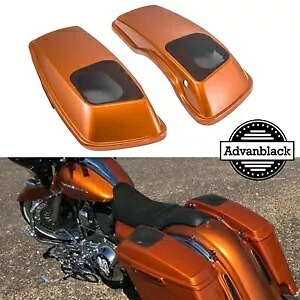 Advanblack アンバー ウイスキー 6x9 サドルバッグ スピーカー蓋はハーレー ツーリング 2014+ に適合 Advanblack Amber Whiskey 6x9 Saddlebag Speaker Lids Fits Harley Touring 2014+ 【並行輸入品】 76,835円