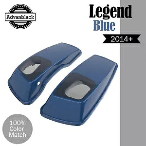 6x9インチ サドルバッグ スピーカー蓋 オーディオカバー ハーレーツーリング 2014+ レジェンドブルーに適合 6x9" Saddlebag Speaker Lids Audio Cover Fits Harley Touring 2014+ LEGEND BLUE 【並行輸入品】|カスタムパーツ WORLD倉庫