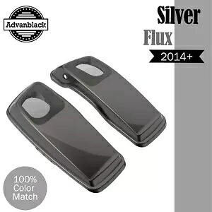 6x9インチ サドルバッグ スピーカー蓋 オーディオカバー ハーレーツーリング 2014+ シルバーフラックスに適合 6x9" Saddlebag Speaker Lids Audio Cover Fits Harley Touring 2014+ SILVER FLUX 【並行輸入品】|カスタムパーツ WORLD倉庫