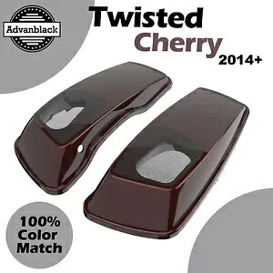 ツイストチェリー 6x9 サドルバッグスピーカー蓋 ハーレーダビッドソンツーリング 2014+ Twisted Cherry 6x9 Saddlebag Speaker Lids For Harley Davidson Touring 2014+ 【並行輸入品】|カスタムパーツ WORLD倉庫