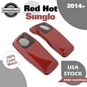 レッドホットサングロ 6x9 インチサドルバッグスピーカー蓋オーディオカバーハーレー 14+ Red Hot Sunglo 6x9 inch Saddlebag Speaker Lids Audio Cover For Harley 14+ 【並行輸入品】|カスタムパーツ WORLD倉庫