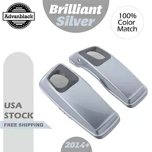 ブリリアントシルバー 6x9 インチサドルバッグスピーカー蓋オーディオカバーハーレー 14+ Brilliant Silver 6x9 inch Saddlebag Speaker Lids Audio Cover For Harley 14+ 【並行輸入品】｜カスタムパーツ WORLD倉庫 76,835円