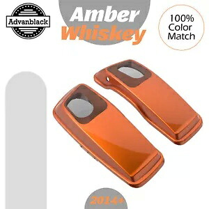 アンバー ウイスキー 6x9 インチ サドルバッグ スピーカー蓋 オーディオ カバー ハーレー 14+用 Amber Whiskey 6x9 inch Saddlebag Speaker Lids Audio Cover For Harley 14+ 【並行輸入品】|カスタムパーツ WORLD倉庫