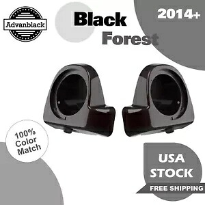 Black Forest 6.5 インチ スピーカー ポッド 下部フェアリング 14 年以上のハーレー FLHR FLHXS FLTRX に適合 Black Forest 6.5'' Speaker Pods Lower Fairings Fits 14+ Harley FLHR FLHXS FLTRX 【並行輸入品】|カスタムパーツ WORLD倉庫