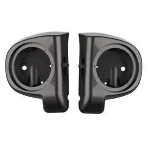 シルバー Flux 6.5 インチ スピーカー ポッド 下部フェアリング 14 年以上のハーレー FLHR FLHXS FLTRX に適合 Silver Flux 6.5'' Speaker Pods Lower Fairings Fits 14+ Harley FLHR FLHXS FLTRX 【並行輸入品】|カスタムパーツ WORLD倉庫