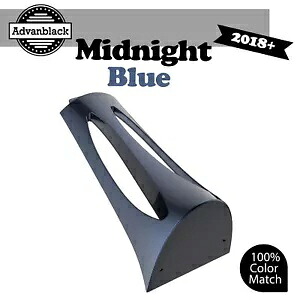 ミッドナイトブルー ABS プラスチックチンスポイラー M8 ハーレー ローワー ライダー ストリート ボブに適合 MIDNIGHT BLUE ABS Plastic Chin Spoiler Fits M8 Harley Lower Rider Street Bob 【並行輸入品】｜カスタムパーツ WORLD倉庫