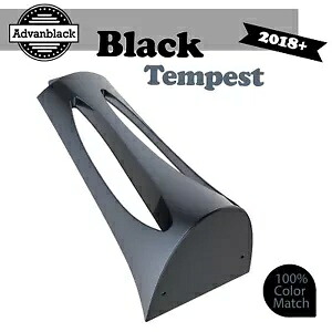 BLACK TEMPEST ABS プラスチックチンスポイラー M8 ハーレー ローワー ライダー ストリート ボブに適合 BLACK TEMPEST ABS Plastic Chin Spoiler Fits M8 Harley Lower Rider Street Bob 【並行輸入品】｜カスタムパーツ WORLD倉庫
