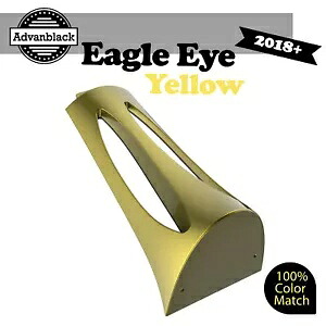 EAGLE EYE イエロー ABS プラスチック チン スポイラー M8 ハーレー ローワー ライダー ストリート ボブに適合 EAGLE EYE YELLOW ABS Plastic Chin Spoiler Fits M8 Harley Lower Rider Street Bob 【並行輸入品】