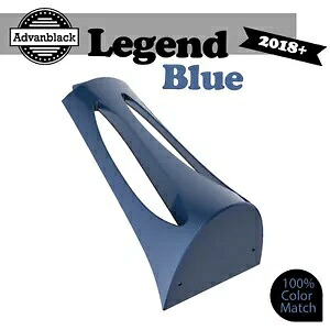 LEGEND ブルー ABS プラスチックチンスポイラー M8 ハーレー ローワー ライダー ストリート ボブに適合 LEGEND BLUE ABS Plastic Chin Spoiler Fits M8 Harley Lower Rider Street Bob 【並行輸入品】
