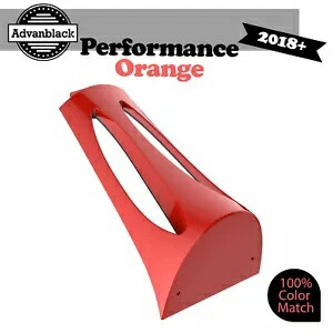 パフォーマンスオレンジチンスポイラー 2018+ M8 Harley Lower Rider Street Bob に適合 PERFORMANCE ORANGE Chin Spoiler Fits 2018+ M8 Harley Lower Rider Street Bob 【並行輸入品】