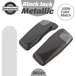 ブラックジャックメタリック 5x7 インチサドルバッグスピーカー蓋オーディオカバー 14 歳以上のハーレーに適合 Black Jack Metallic 5x7 inch Saddlebag Speaker Lids Audio Cover Fits 14+ Harley 【並行輸入品】