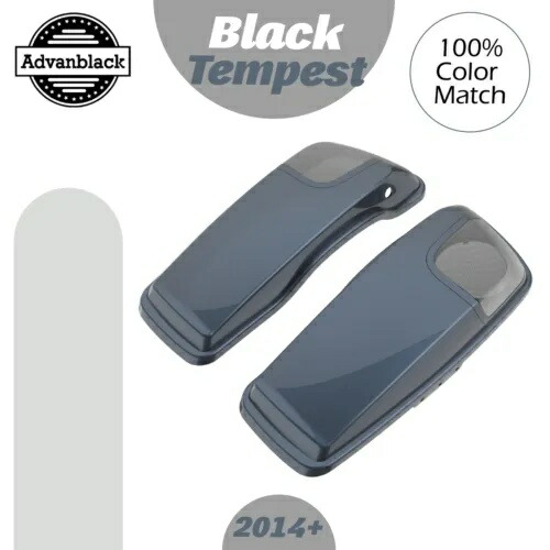 ブラック テンペスト 5x7 インチ サドルバッグ スピーカー蓋 オーディオ カバー 2014 年以降のハーレーに適合 Black Tempest 5x7 inch Saddlebag Speaker Lids Audio Cover Fits 2014+ Harley 【並行輸入品】|カスタムパーツ WORLD倉庫