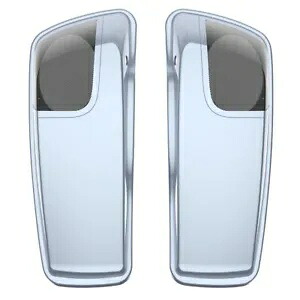 アトラス シルバー メタリック 5x7 インチ サドルバッグ スピーカー蓋 オーディオ カバー ハーレー 14+ に適合 Atlas Silver Metallic 5x7 inch Saddlebag Speaker Lid Audio Cover Fits Harley 14+ 【並行輸入品】｜カスタムパーツ WORLD倉庫