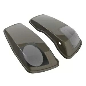 ダーク合金 5x7 インチ サドルバッグ スピーカー蓋 オーディオ カバー 2014 年以降のハーレーに適合 Dark Alloy 5x7 inch Saddlebag Speaker Lids Audio Cover Fits 2014+ Harley 【並行輸入品】｜カスタムパーツ WORLD倉庫 79,860円