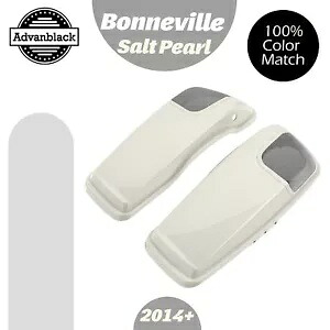 Bonneville Salt Pearl 5x7 インチ サドルバッグ スピーカー蓋 オーディオ カバー ハーレー 14+ に適合 Bonneville Salt Pearl 5x7 inch Saddlebag Speaker Lid Audio Cover Fits Harley 14+ 【並行輸入品】