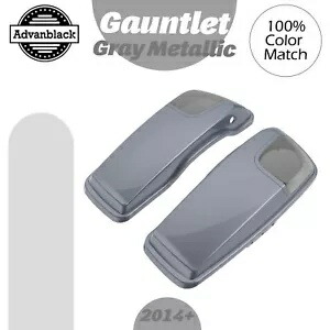 ガントレット グレー メタリック 5x7 インチ サドルバッグ スピーカー蓋 オーディオ カバー ハーレーに適合 Gauntlet Gray Metallic 5x7 inch Saddlebag Speaker Lid Audio Cover Fits Harley 【並行輸入品】