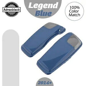 レジェンド ブルー 5x7 インチ サドルバッグ スピーカー蓋 オーディオ カバー 2014 年以降のハーレーに適合 Legend Blue 5x7 inch Saddlebag Speaker Lids Audio Cover Fits 2014+ Harley 【並行輸入品】|カスタムパーツ WORLD倉庫