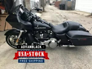 デニム/マットブラック ストレッチサイドカバー 拡張サイドパネル 09-13 ハーレーに適合 Denim/Matte Black Stretched Side Covers Extended Side Panels Fits 09-13 Harley 【並行輸入品】