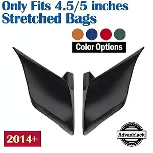 14 歳以上のハーレーツーリングストリートロードグライドスペシャル用のストレッチ拡張サイドカバー Stretched Extended Side Covers For 14+ Harley Touring Street Road Glide Special 【並行輸入品】