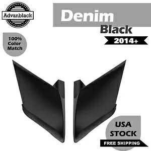 デニムブラック ABS CVO ストレッチ拡張サイドカバーパネルハーレー 2014+ Denim Black ABS CVO Stretched Extended Side Cover Panel For Harley 2014+ 【並行輸入品】