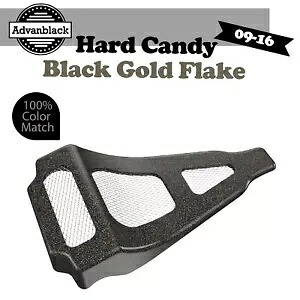 エアクールハーレーツーリングハードキャンディブラックゴールドフレークアドバンブラックチンスポイラーに適合 Fits Air-Cool Harley Touring HARD CANDY BLACK GOLD FLAKE Advanblack Chin Spoiler 【並行輸入品】｜カスタムパーツ WORLD倉庫