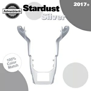 Advanblack スターダスト シルバー フェアリング スポイラー キット 2017 年以降のハーレー ロード グライドに適合 Advanblack Stardust Silver Fairing Spoiler Kit Fits for 2017+ Harley Road Glide 【並行輸入品】｜カスタムパーツ WORLD倉庫