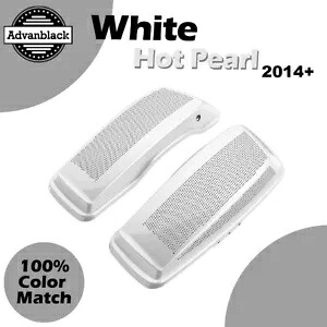 ハーレーツーリング FLHR FLHXS FLTRX 2014+ デュアル 6x9 スピーカー蓋 ホワイト ホット パール For Harley Touring FLHR FLHXS FLTRX 2014+ Dual 6x9 Speaker Lids WHITE HOT PEARL 【並行輸入品】｜カスタムパーツ WORLD倉庫