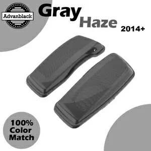 ハーレーツーリング FLHR FLHXS FLTRX 2014+ デュアル 6x9 スピーカー蓋 グレーヘイズ用 For Harley Touring FLHR FLHXS FLTRX 2014+ Dual 6x9 Speaker Lids GRAY HAZE 【並行輸入品】